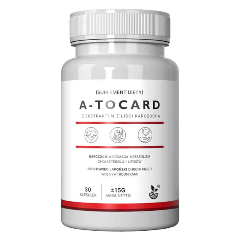 A-tocard - Wspomaga serce i prawidłowy poziom cholesterolu (Ilosc-opakowan: 3-opakowania)