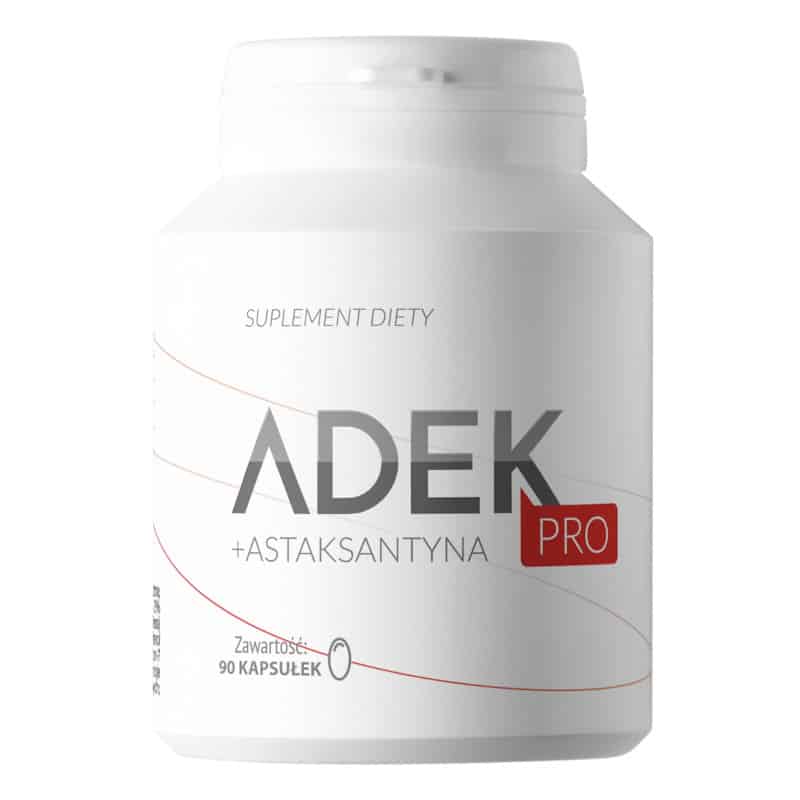 ADEK PRO Witaminy + astaksantyna i ashwagandha Nutricion House - 90 kapsułek