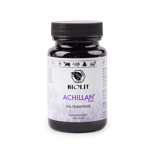 Achillan Plus Biolit - Wsparcie układu pokarmowego - 75 ml