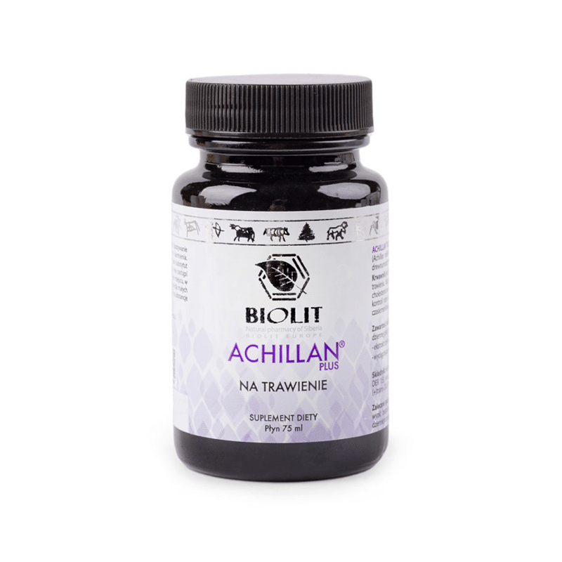 Achillan Plus Biolit - Wsparcie układu pokarmowego - 75 ml