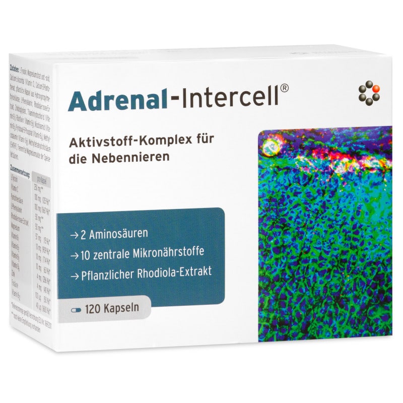 Adrenal-Intercell Mitopharma - Wsparcie organizmu - 120 kapsułek