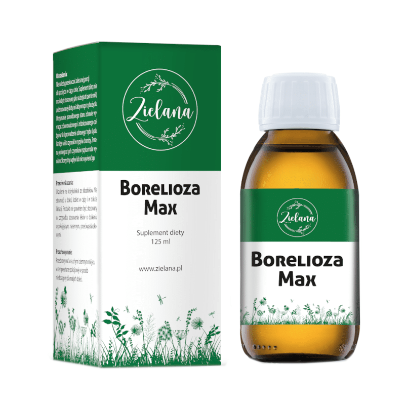 Borelioza MAX Zielana - Wsparcie organizmu -125ml