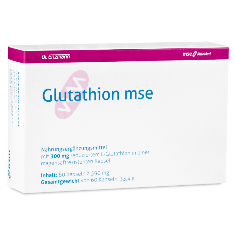 Glutathion MSE Mitopharma - Aktywna forma glutationu - 60 tabletek