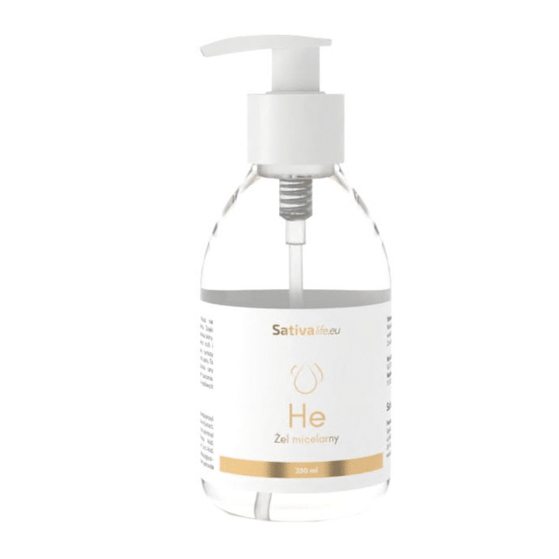 He Żel micelarny Sativa Life - 250 ml