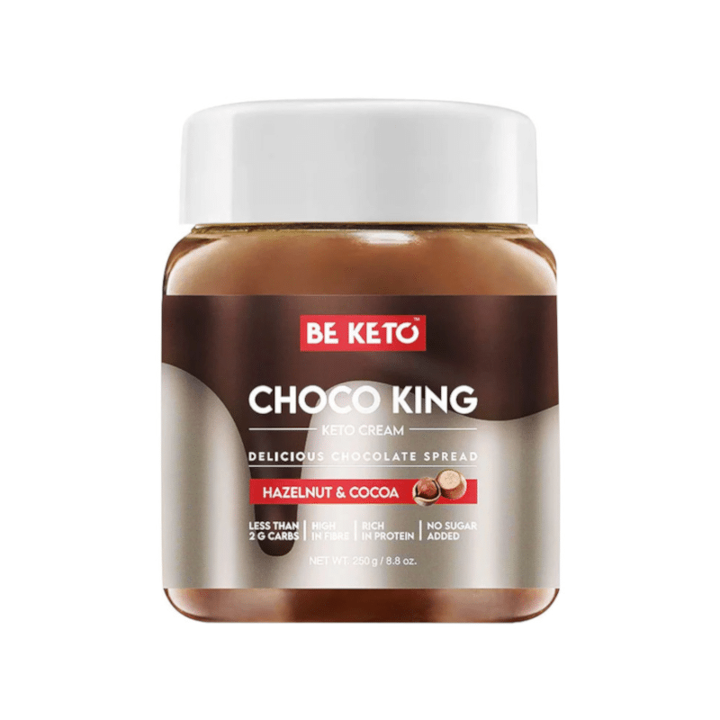 Keto Krem z Olejem MCT BeKeto - Różne Smaki 250 g (Smak: pekan-solony-karmel)