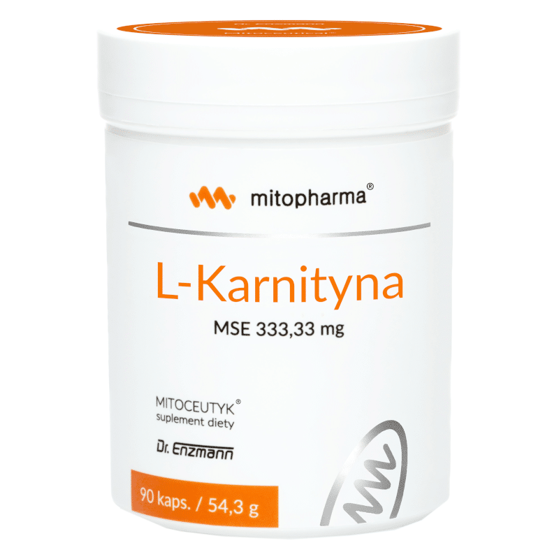 L Karnityna MSE Mitopharma - Wsparcie energii i metabolizmu - 90 kapsułek