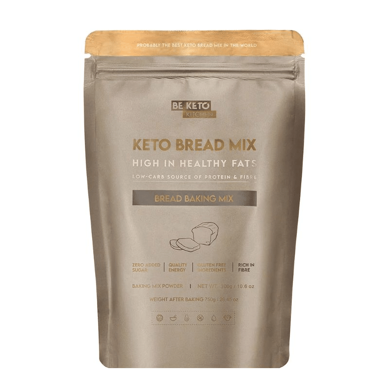 Keto Chleb BeKeto - Mieszanka do wypieków do samodzielnego przygotowania - 300 g