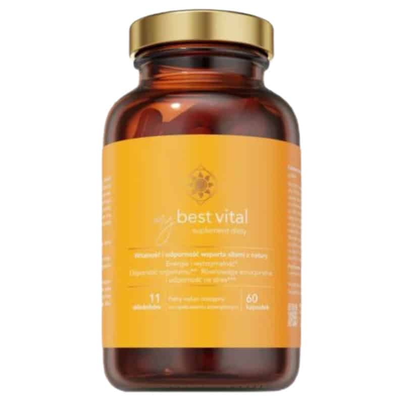 MyBestVital Naturalne źródło energii i odporności MyBestPharm - 60 kapsułek