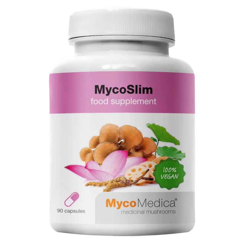 MycoSlim MycoMedica - Pomaga utrzymać optymalną wagę ciała - 90 kapsułek