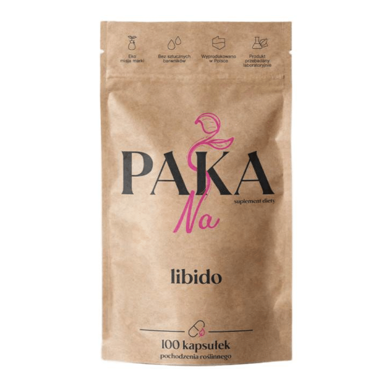 Na libido Paka Natury - Poprawa kobiecej satysfakcji seksualnej - 100 kapsułek