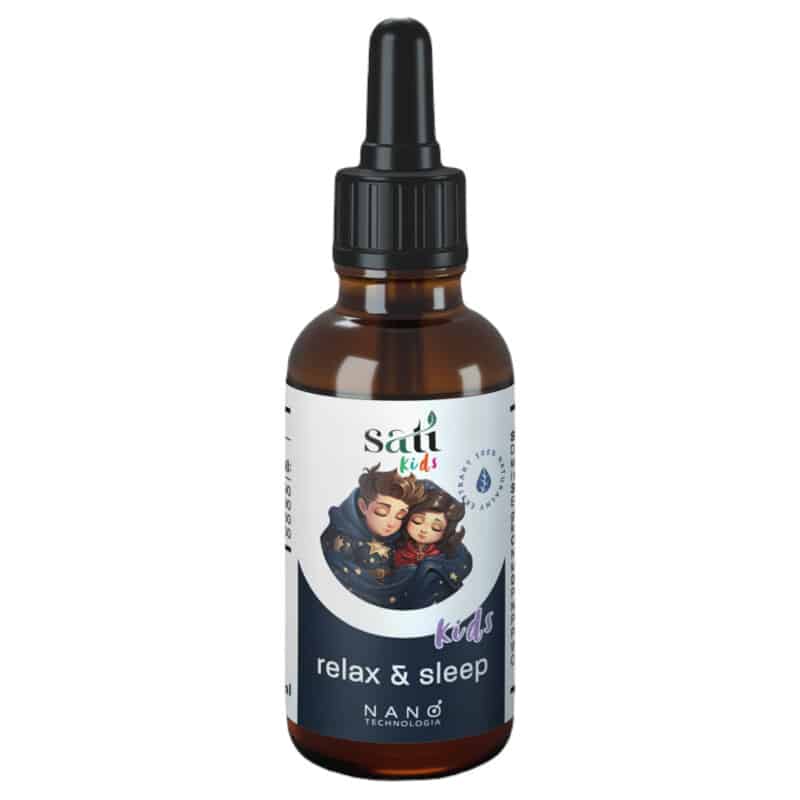 Nano Kids Relaks & Sen SATI Labs - Wspomaga spokojny sen u dzieci - 50 ml