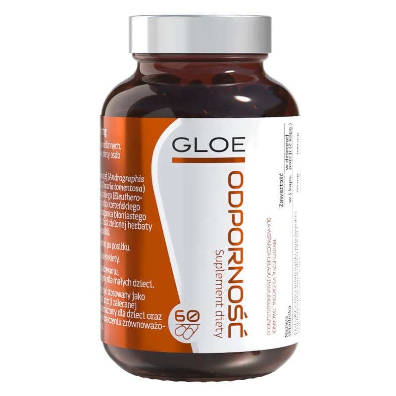 Odporność GLOE - Wspiera naturalne mechanizmy obronne organizmu - 60 kapsułek