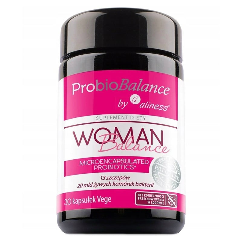 Probiotyk dla kobiet ProbioBalance WOMAN Balance Aliness - 30 kapsułek Vege