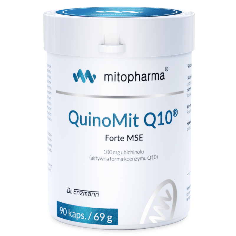 QuinoMit Q10 forte Mitopharma - Wsparcie energetyczne - 90 kapsułek