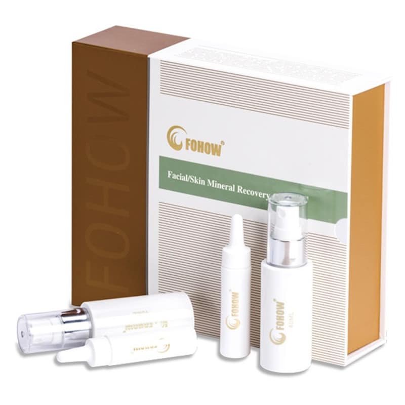 Serum regenerujące do twarzy z minerałami Fohow - koncentrat 2 x 10 ml + 2 atomizery
