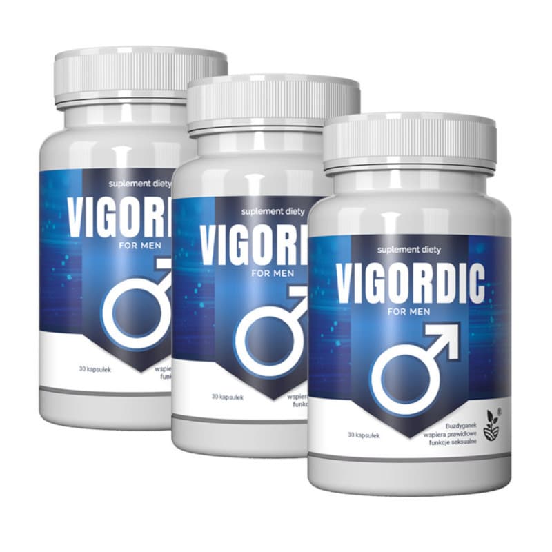 VIGORDIC for men - Poprawia sprawność seksualną u mężczyzn (Ilosc-opakowan: 2-opakowania)