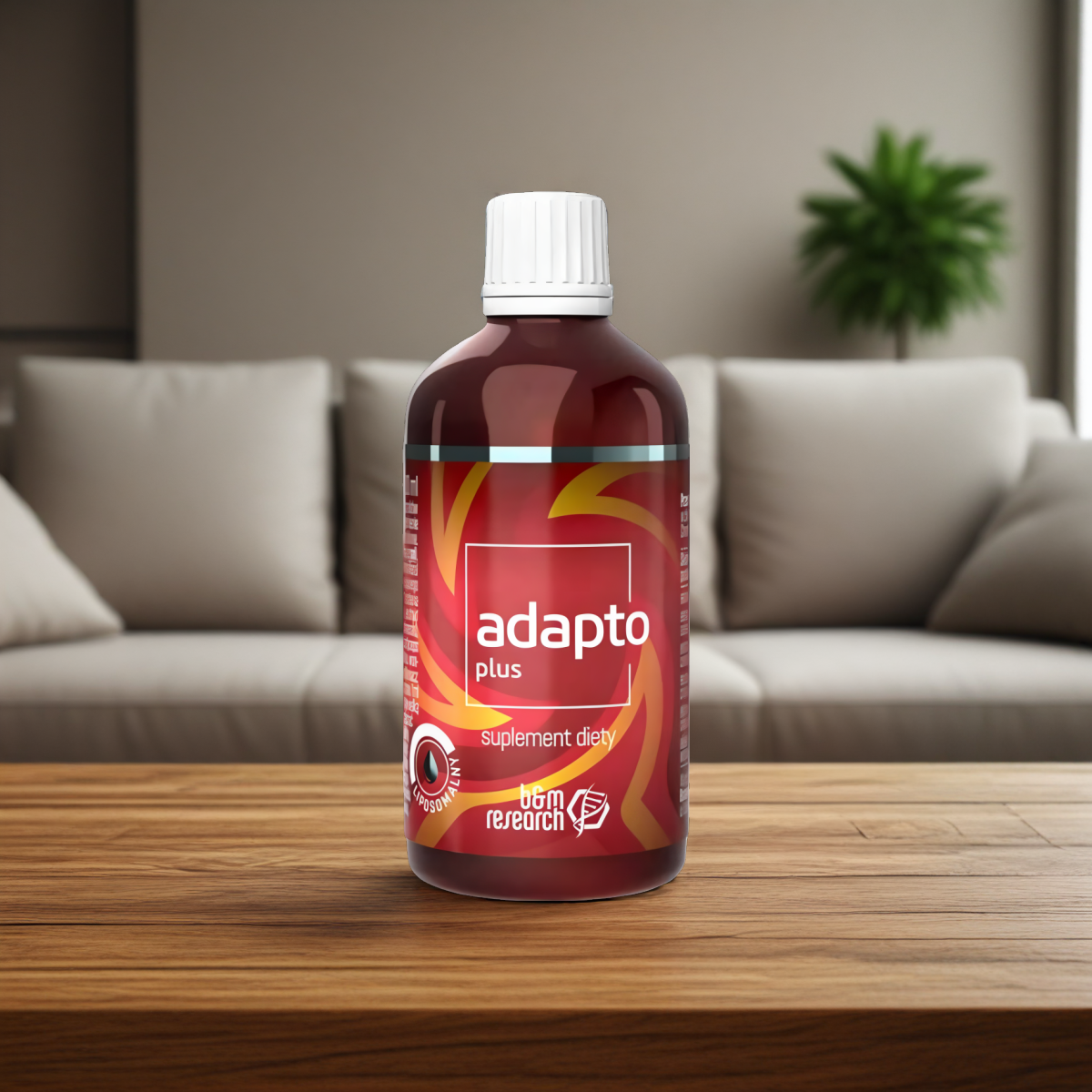 Adapto Plus Botamed Liposomalny - Wspomaga zdolności umysłowe - 100 ml