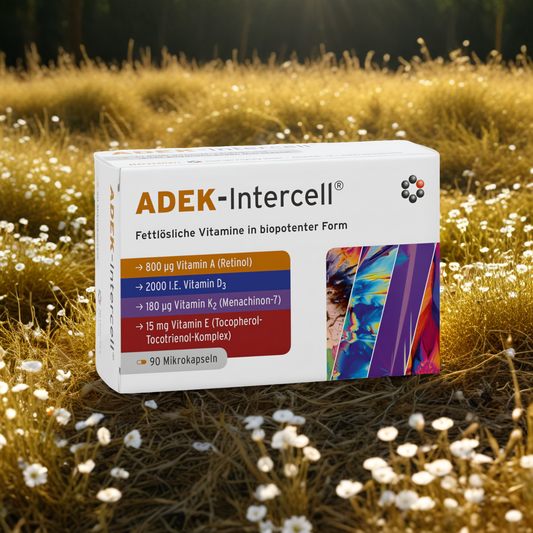 ADEK-Intercell Mitopharma - Kompleks 4 witamin - 90 kapsułek