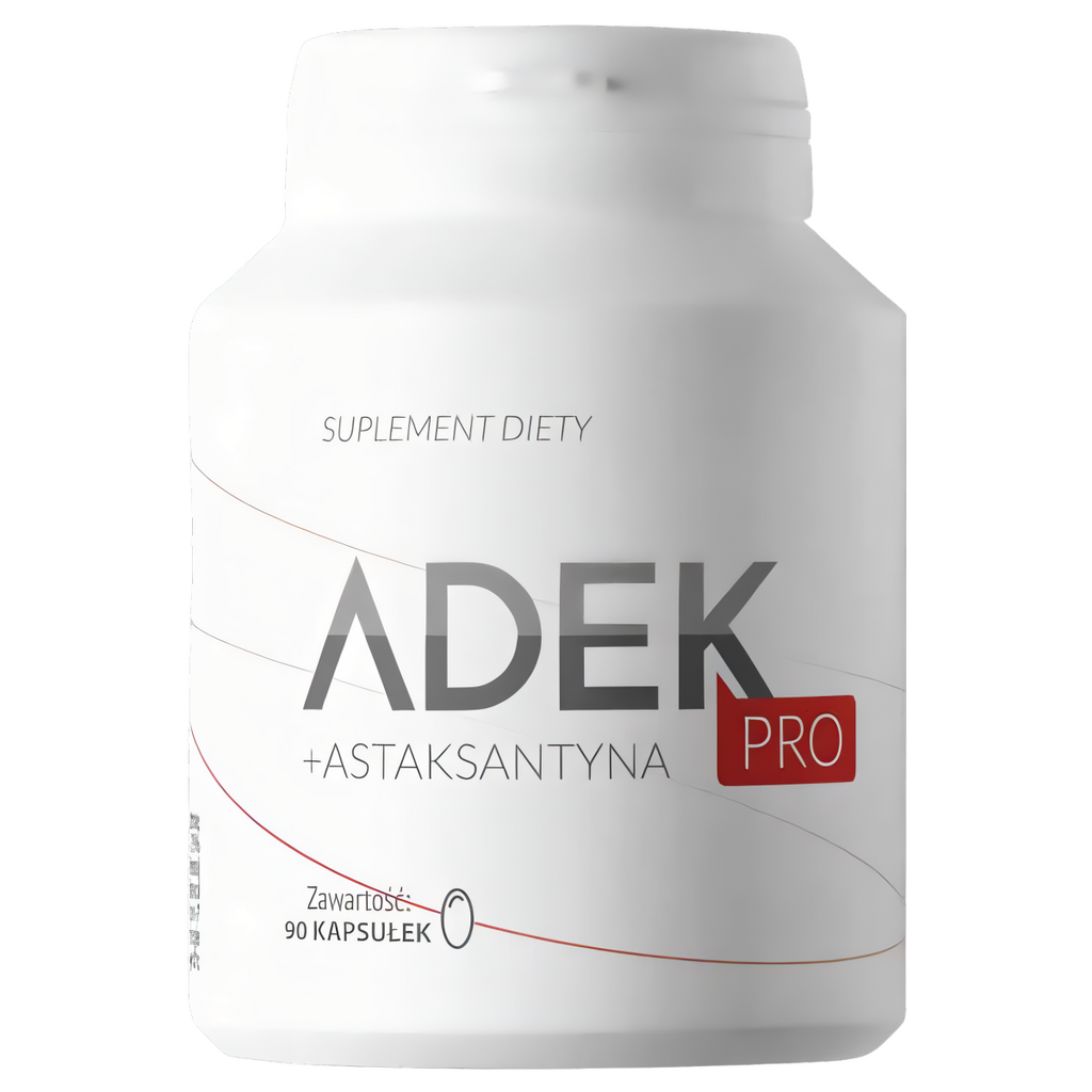 ADEK PRO Witaminy + astaksantyna i ashwagandha Nutricion House - 90 kapsułek