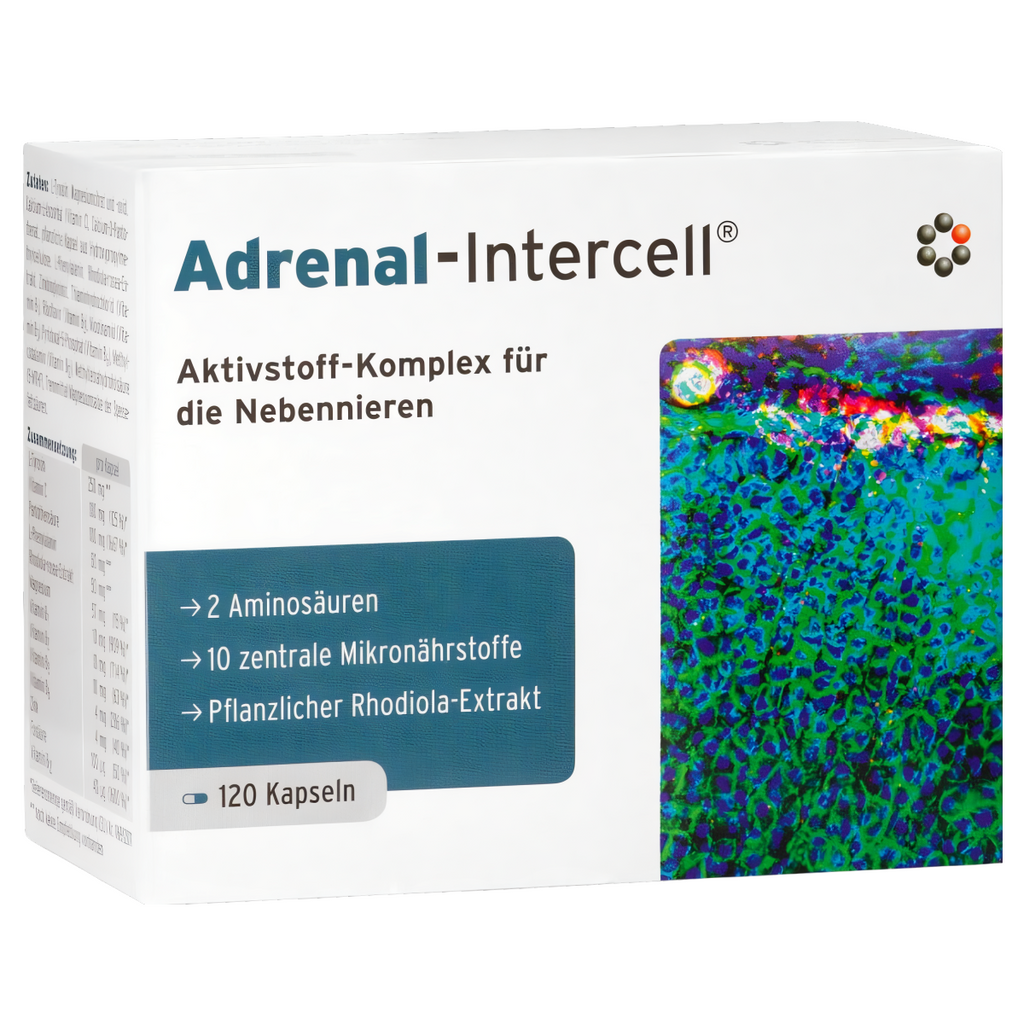 Adrenal-Intercell Mitopharma - Wsparcie organizmu - 120 kapsułek
