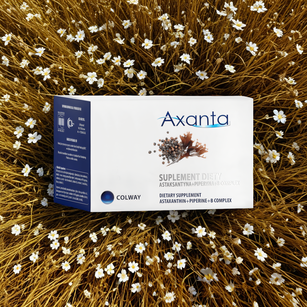 Axanta Colway - Astaksantna + Piperyna + B Complex - 60 kapsułek