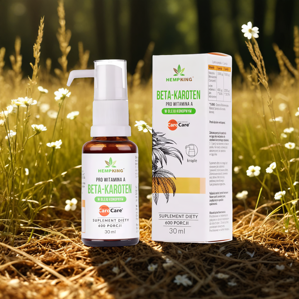Beta-karoten HempKing - Prowitamina A - 30 ml