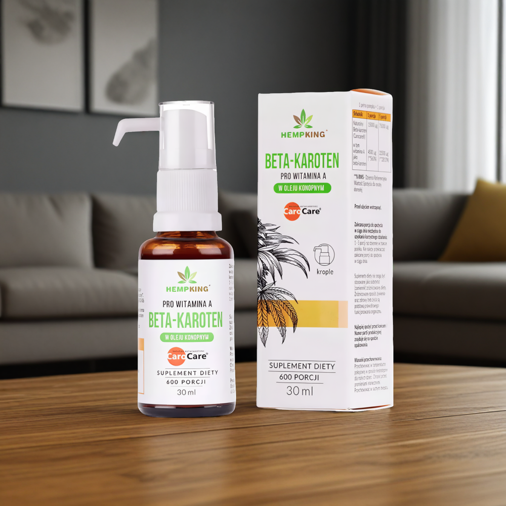Beta-karoten HempKing - Prowitamina A - 30 ml
