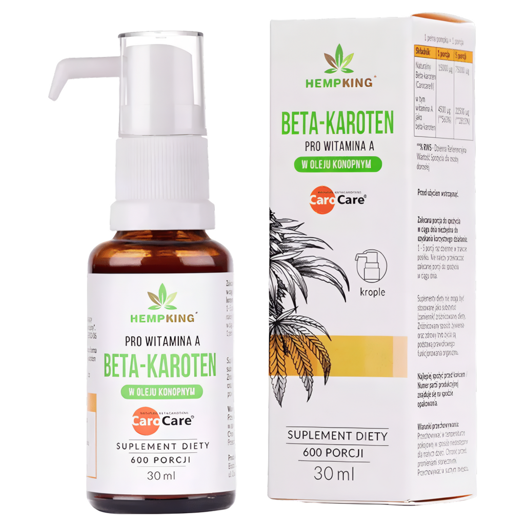 Beta-karoten HempKing - Prowitamina A - 30 ml