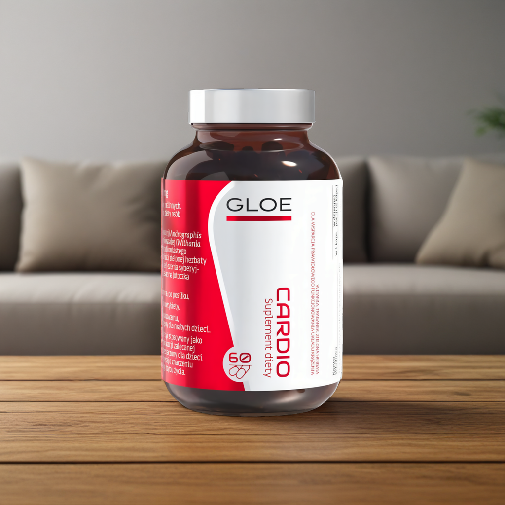 Cardio GLOE - Wsparcie dla pracy serca i układu krążenia - 60 kapsułek