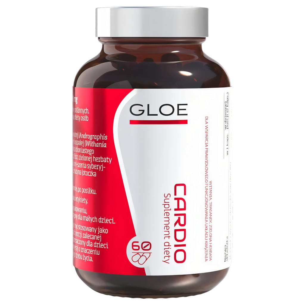 Cardio GLOE - Wsparcie dla pracy serca i układu krążenia - 60 kapsułek