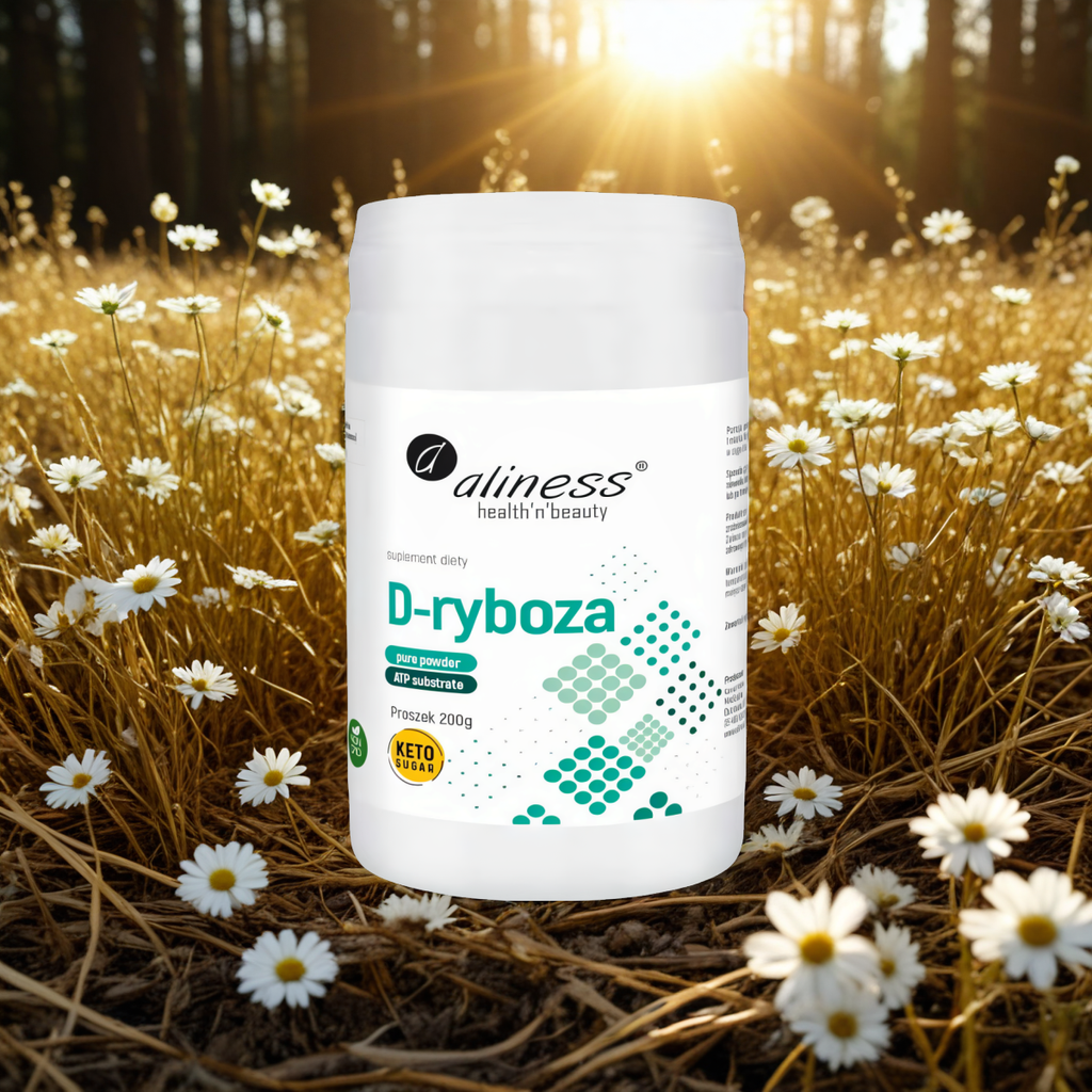 D-ryboza Aliness - Wspiera organizm oraz dodaje energii - 200 g proszek