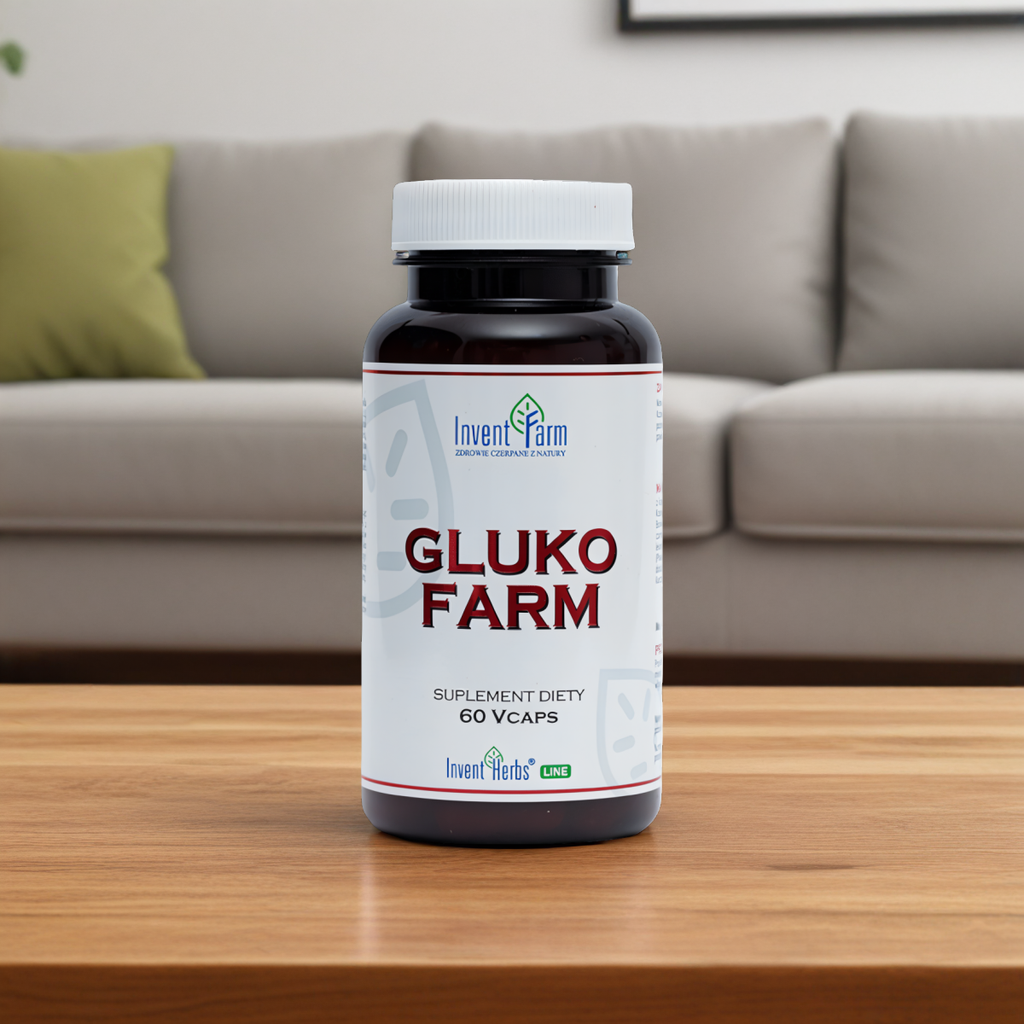 Gluko Farma Invent Farm - Metabolizm węglowodanów - 60 kapsułek