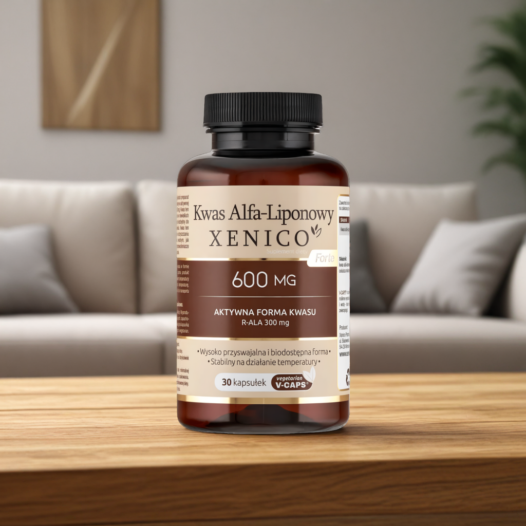 Kwas Alfa-Liponowy forte Xenico Pharma - Wsparcie organizmu - 30 kapsułek