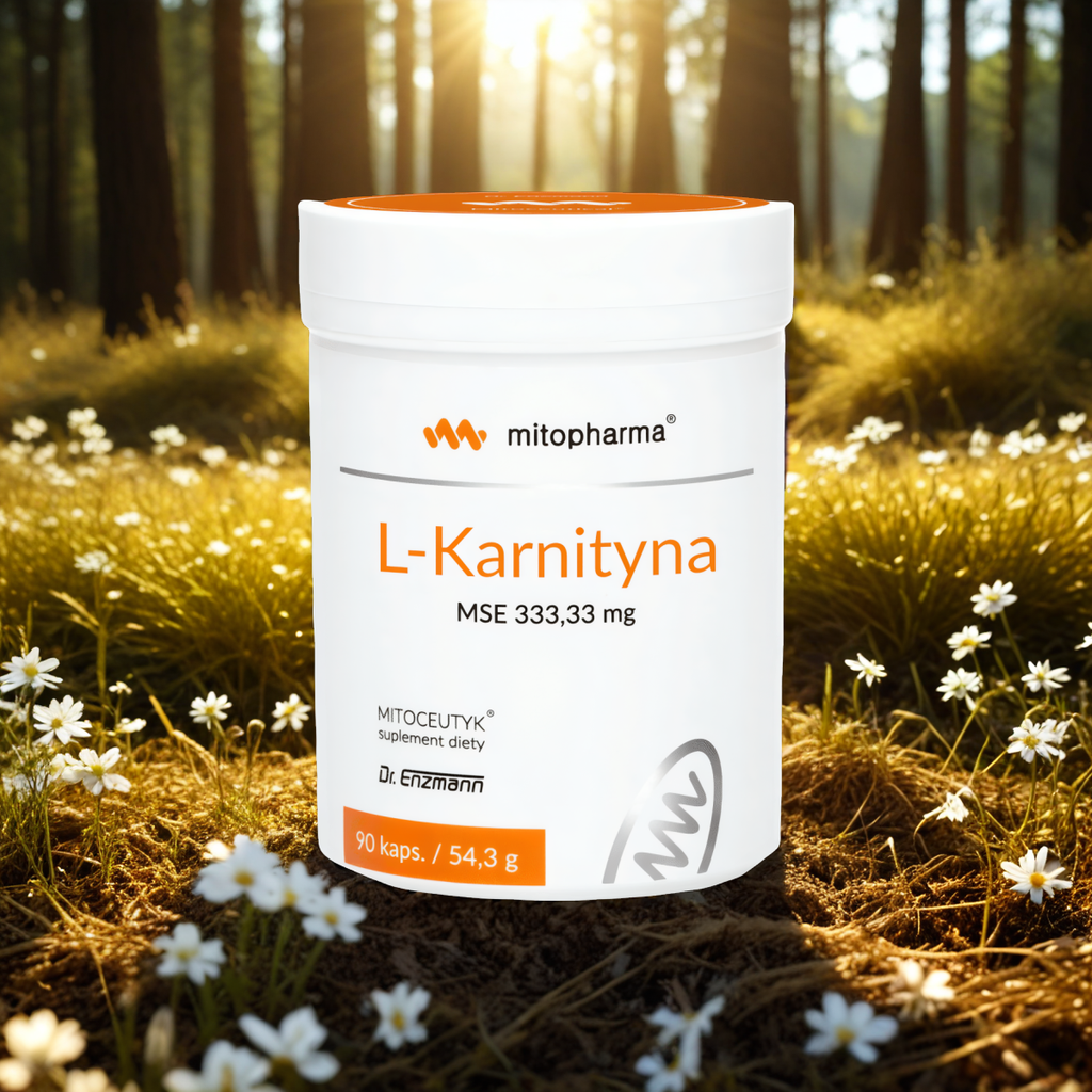 L Karnityna MSE Mitopharma - Wsparcie energii i metabolizmu - 90 kapsułek