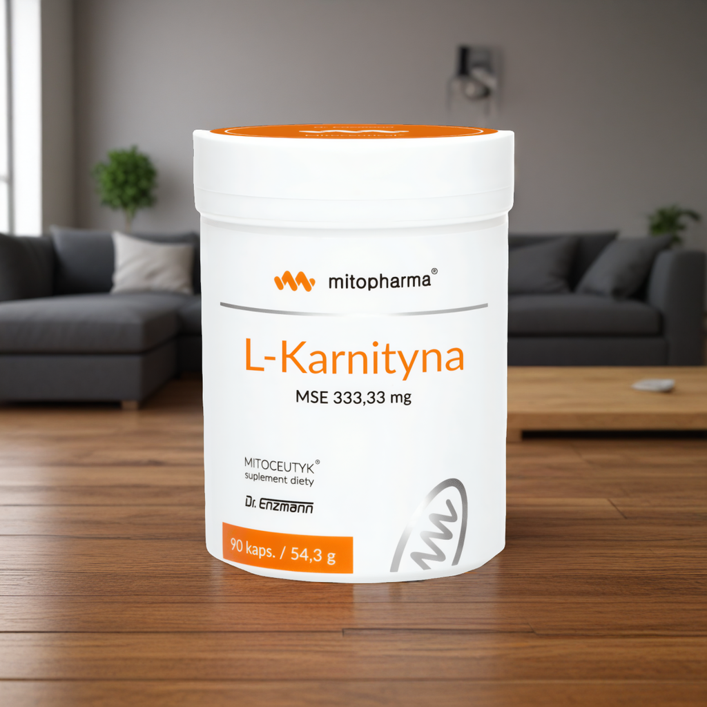 L Karnityna MSE Mitopharma - Wsparcie energii i metabolizmu - 90 kapsułek