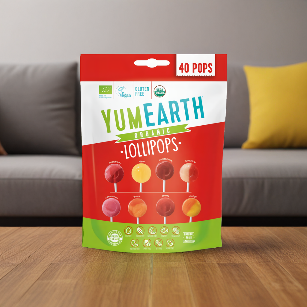 Lizaki Owocowe EKO Mix smaków YumEarth 248 g - 40 sztuk