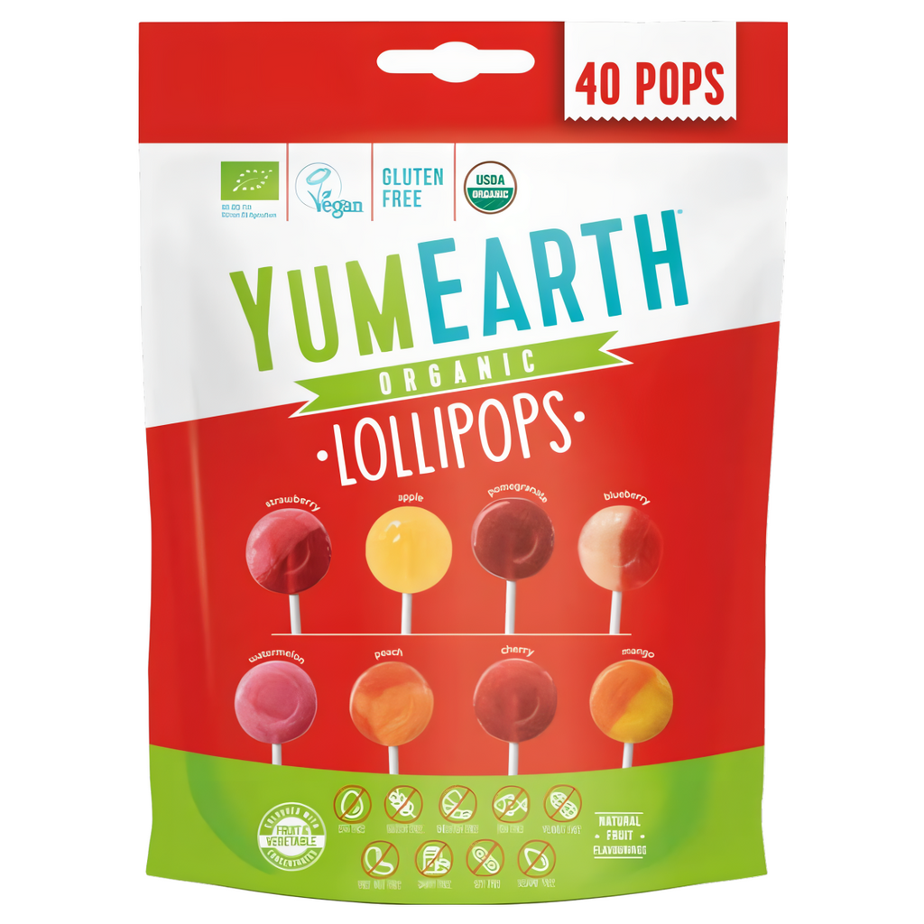 Lizaki Owocowe EKO Mix smaków YumEarth 248 g - 40 sztuk