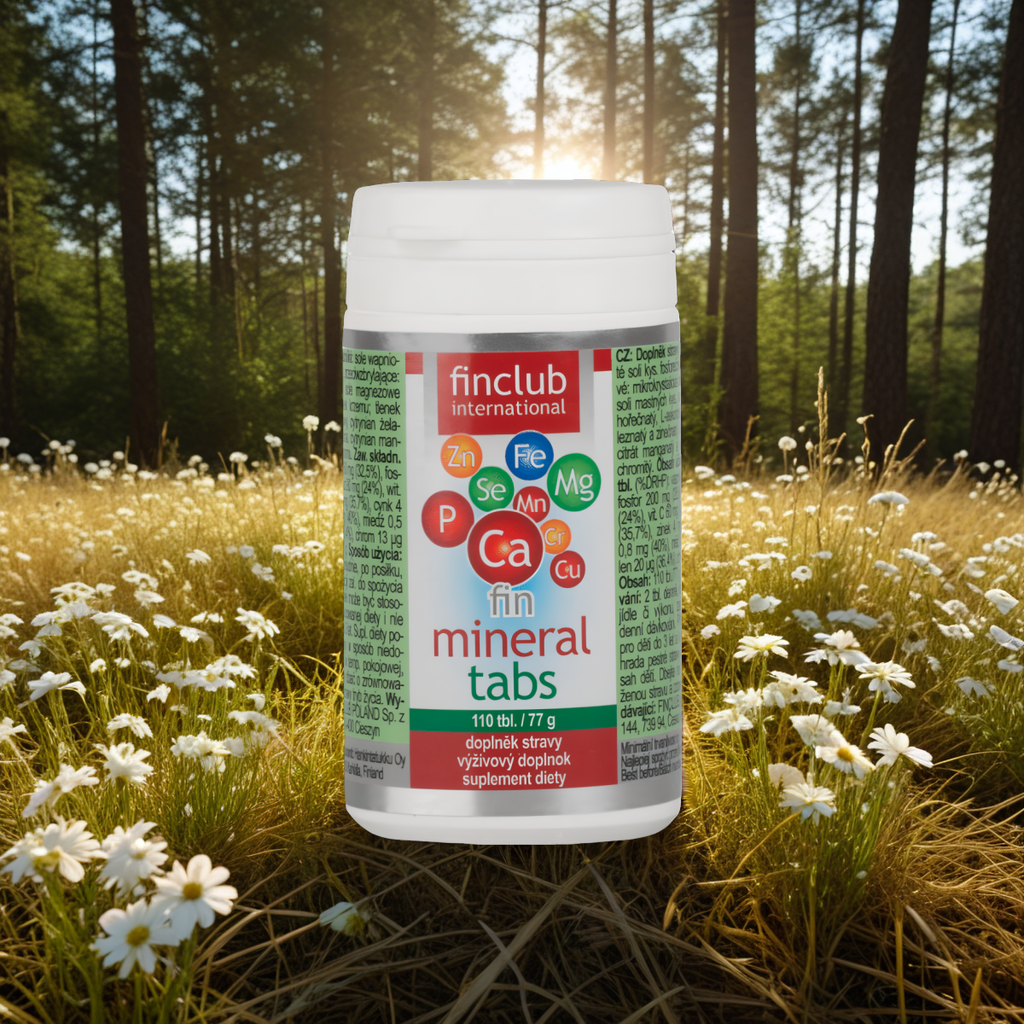 Mineraltabs Finclub - Źródło minerałów dla całej rodziny - 110 tabletek