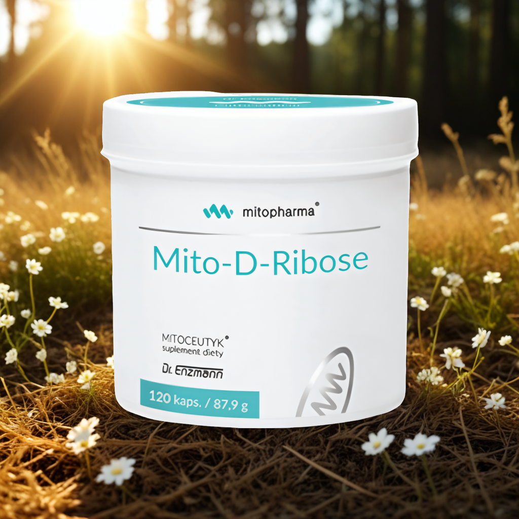 Mito D Ribose powder Mitopharma - Energia na poziomie komórkowym - 120 kapsułek