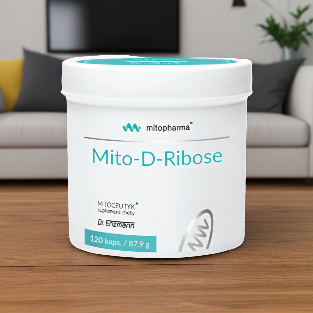 Mito D Ribose powder Mitopharma - Energia na poziomie komórkowym - 120 kapsułek
