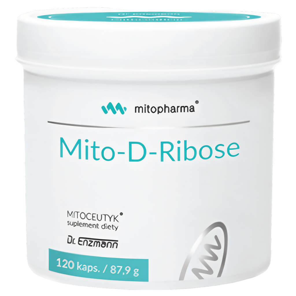 Mito D Ribose powder Mitopharma - Energia na poziomie komórkowym - 120 kapsułek