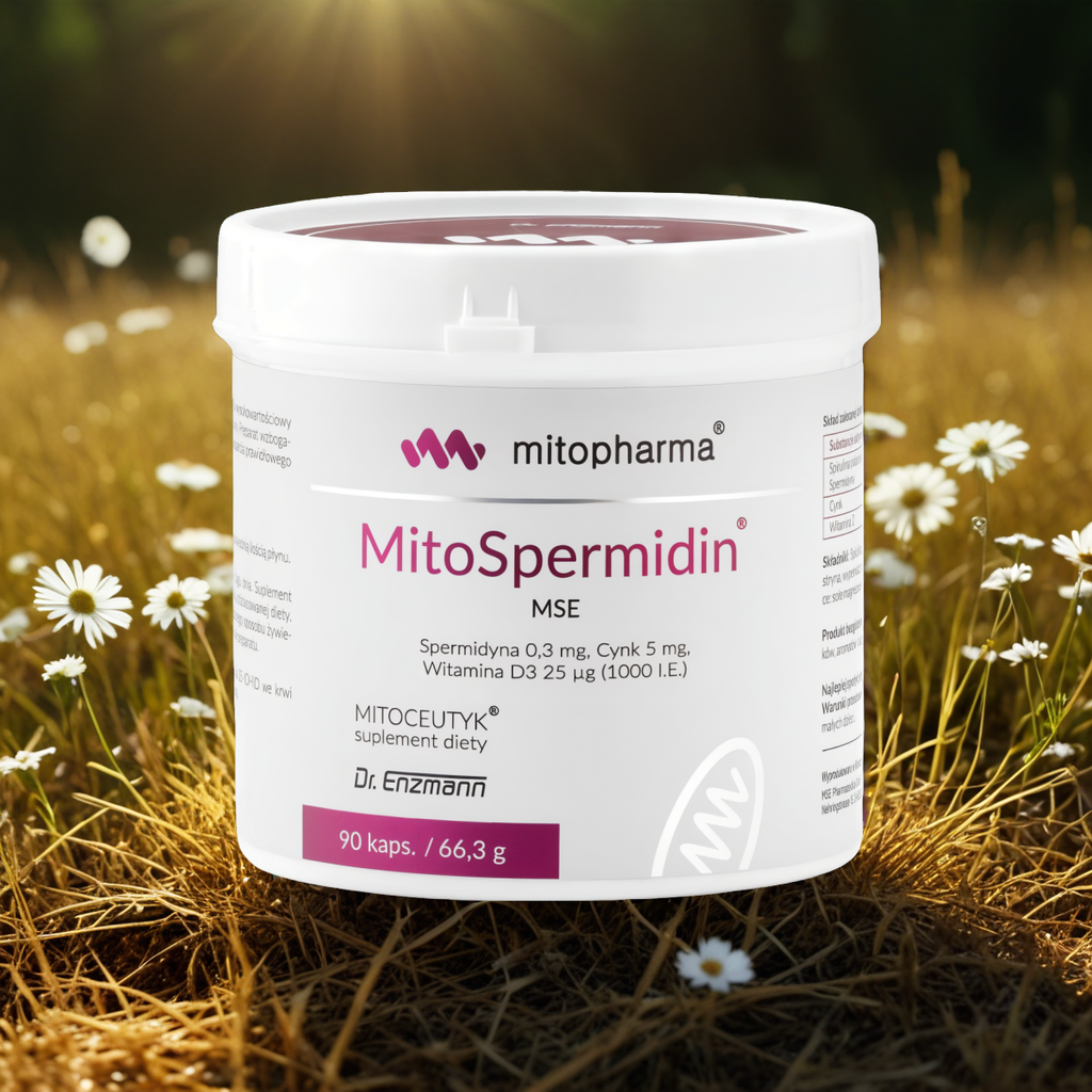 MitoSpermidin Mitopharma - Wsparcie dla długowieczności - 90 kapsułek