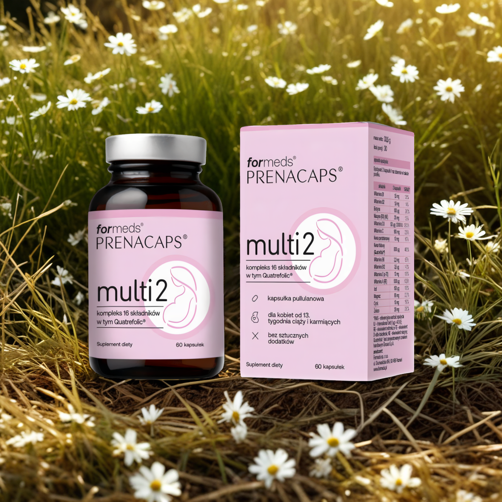 Multi 2 Formeds Prenacaps - Kompleks 16 składników aktywnych - 60 kapsułek