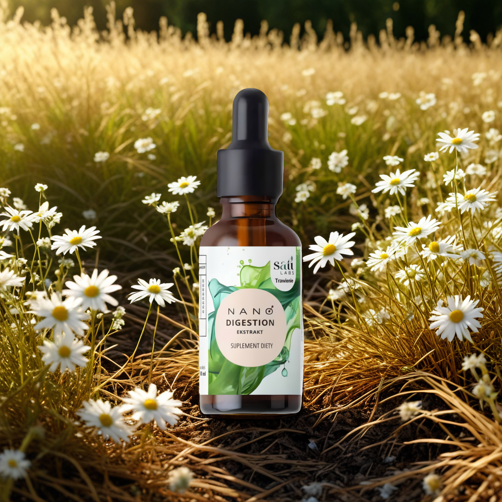 Nano Digestion SATI Labs - 8 ekstraktów wspomagających trawienie - 50 ml