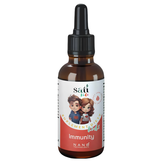 Nano Kids Immunity SATI Labs - Wspomaga naturalną odporność u dzieci - 50 ml