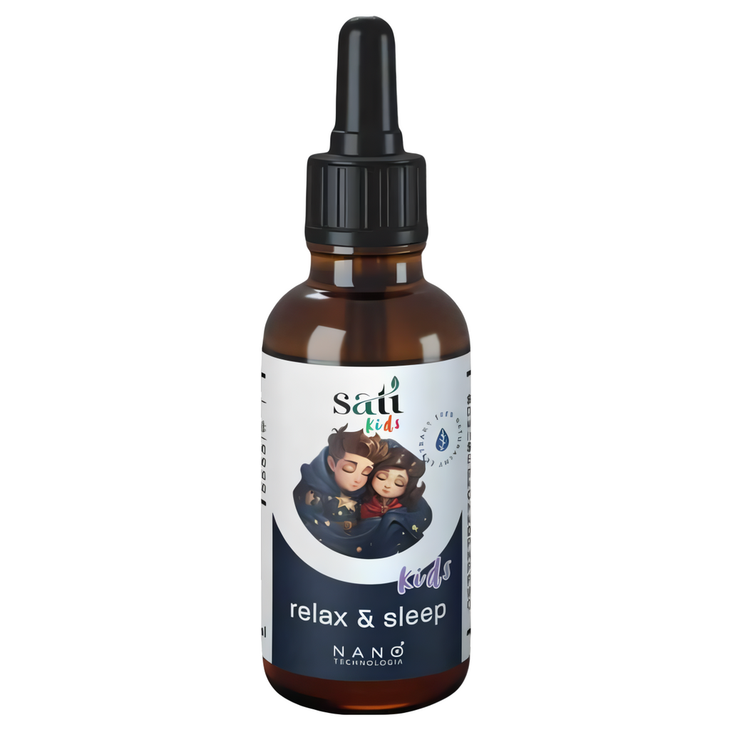 Nano Kids Relaks & Sen SATI Labs - Wspomaga spokojny sen u dzieci - 50 ml