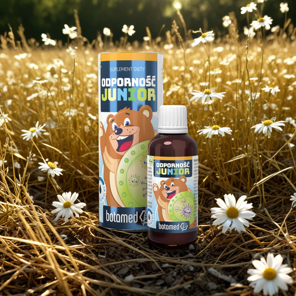 Odporność Junior Botamed - Wspiera odporność u dzieci w wieku szkolnym - 50 ml
