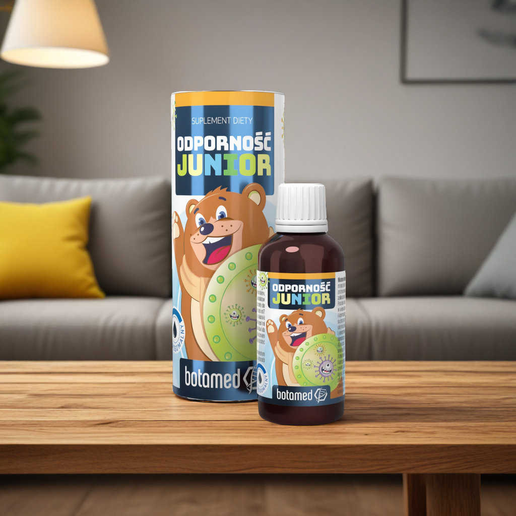 Odporność Junior Botamed - Wspiera odporność u dzieci w wieku szkolnym - 50 ml