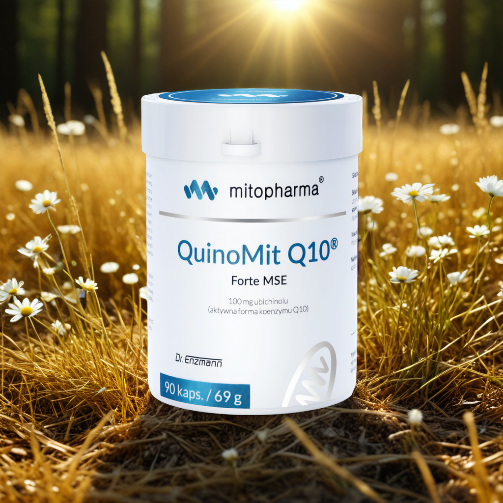 QuinoMit Q10 forte Mitopharma - Wsparcie energetyczne - 90 kapsułek