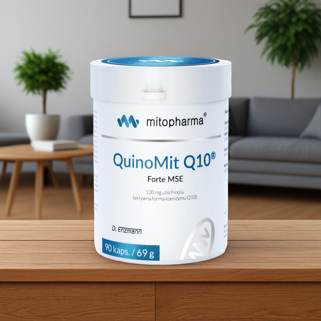 QuinoMit Q10 forte Mitopharma - Wsparcie energetyczne - 90 kapsułek